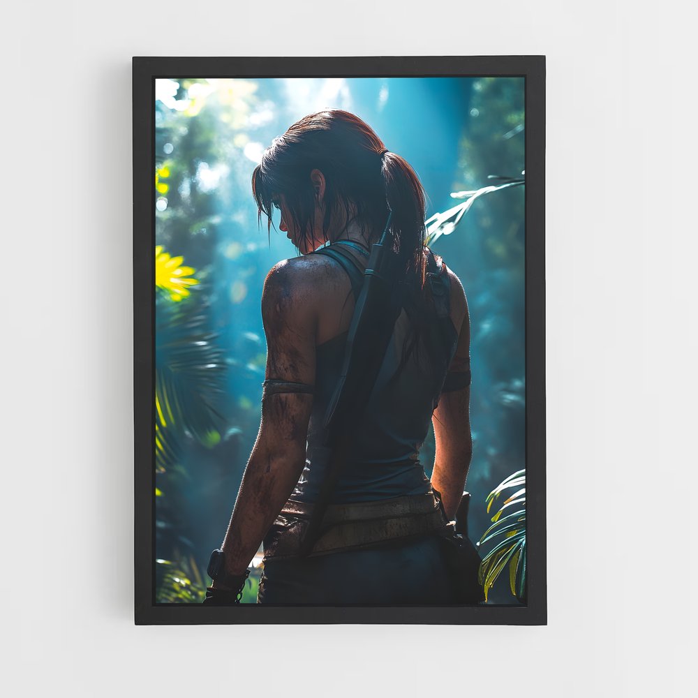 Poster L'Exploratrice des Tombes – affiche Tomb raider (vue 2)